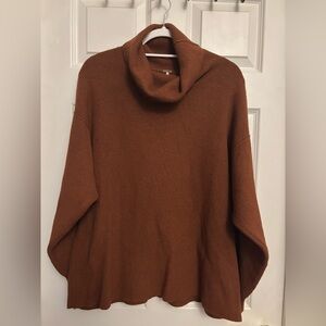 Free People Oversized Turtleneck Sweater